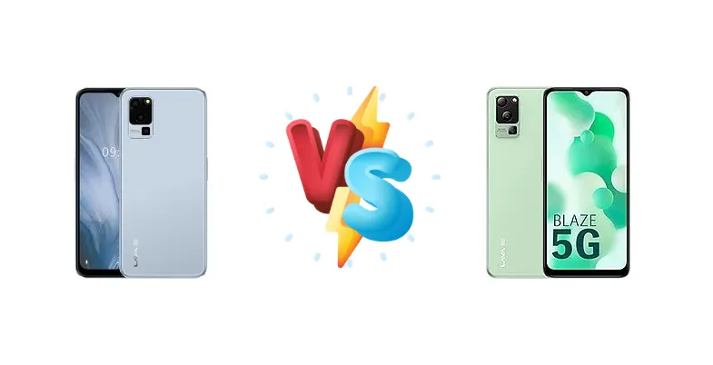 Lava Blaze 5G vs Lava Blaze 1X