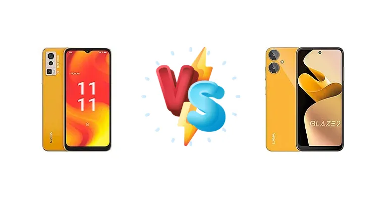 Lava Blaze Pro vs Lava Blaze 2