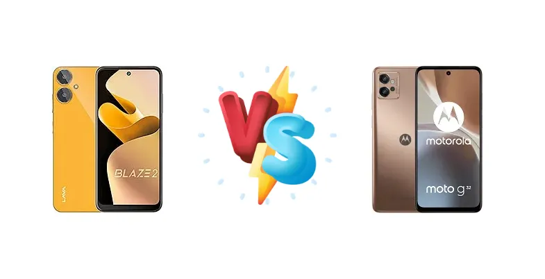 Lava Blaze 2 vs Motorola Moto G32