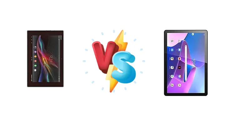 Xperia Z Tablet vs. Lenovo Tab M10: Tablet Showdown