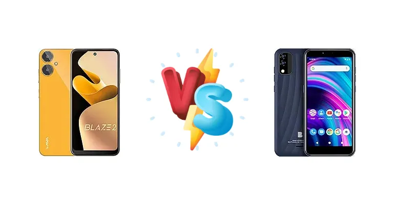 Lava Blaze 2 vs BLU Studio X5 Max