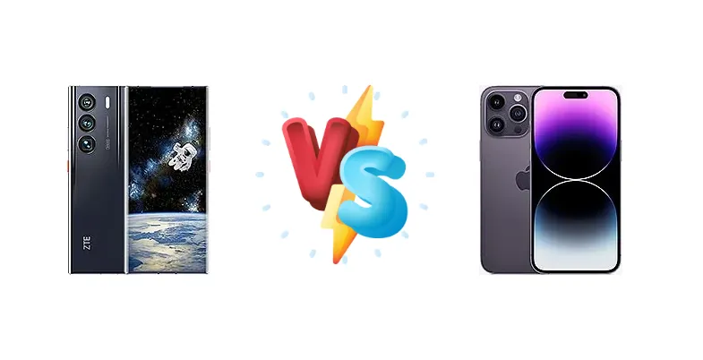 ZTE Axon 40 Ultra Space Edition vs Apple iPhone 14 Pro Max