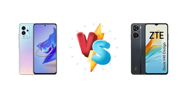 ZTE Blade V40 Pro vs ZTE Blade V40 Design