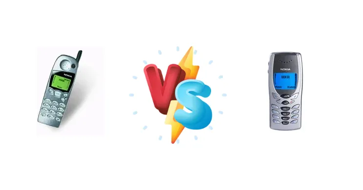 Nokia 5110 vs 8250: Retro Phone Showdown!