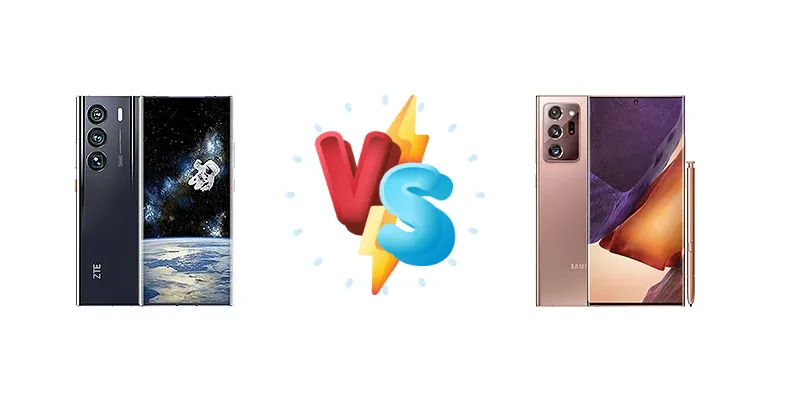 ZTE Axon 40 Ultra Space Edition vs Samsung Galaxy Note20 Ultra 5G