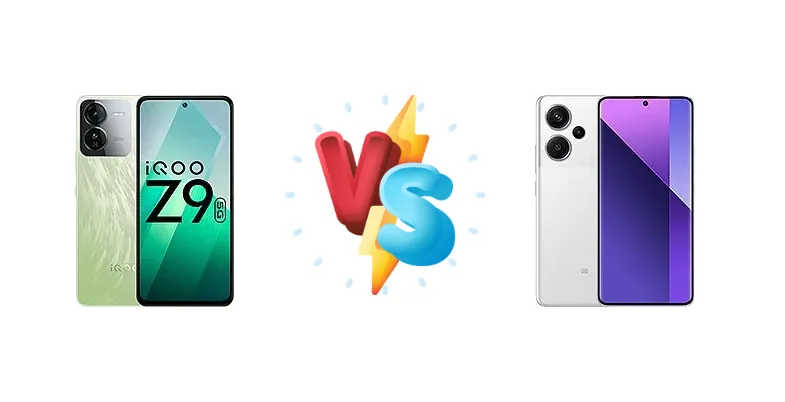 vivo iQOO Z9 vs Xiaomi Redmi Note 13 Pro+