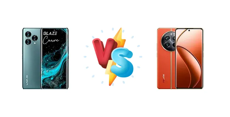 Lava Blaze Curve vs Realme 12 Pro+