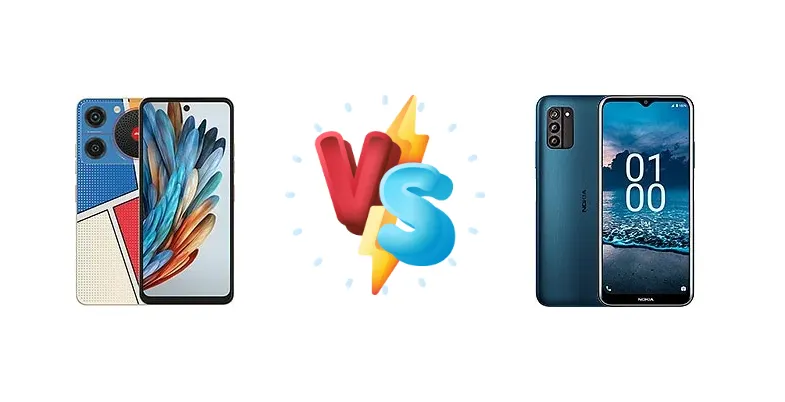 ZTE nubia Music vs Nokia G100