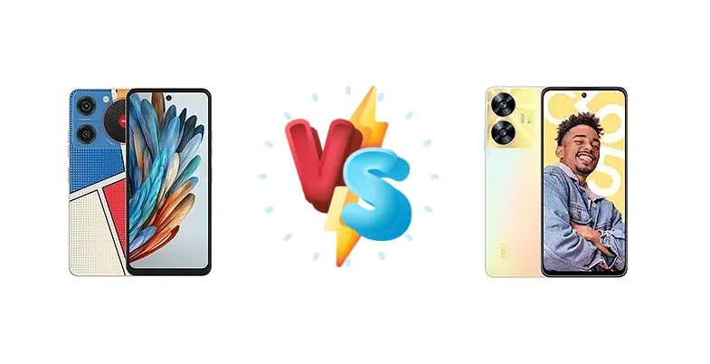 ZTE nubia Music vs Realme C55