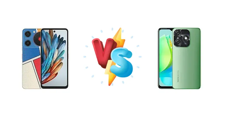 ZTE nubia Music vs Tecno Spark 10C