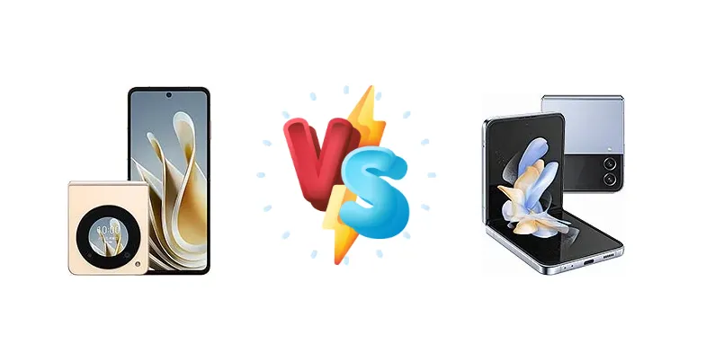 ZTE nubia Flip vs Samsung Galaxy Z Flip4