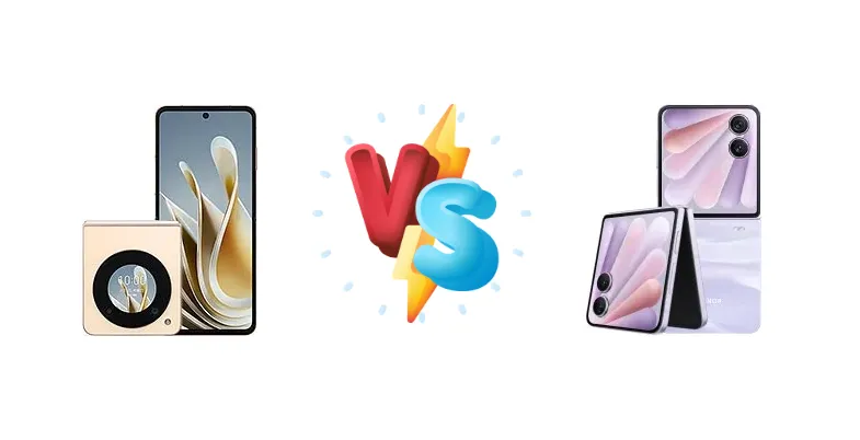 ZTE nubia Flip vs Honor Magic V Flip 2