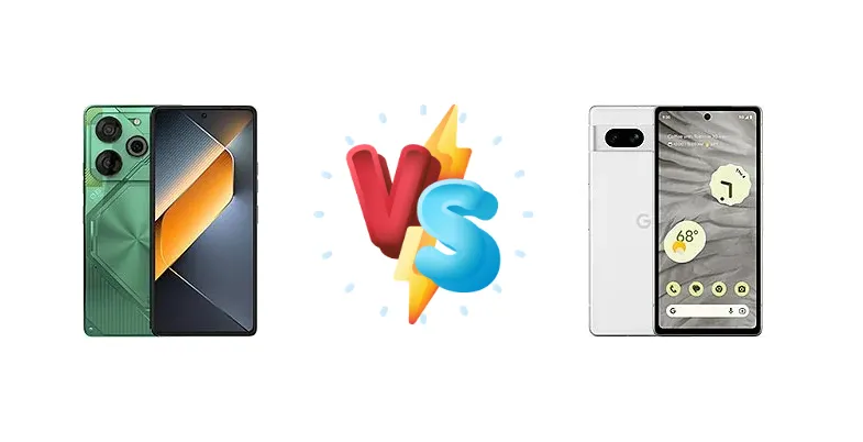 Tecno Pova 6 Pro vs Google Pixel 7a