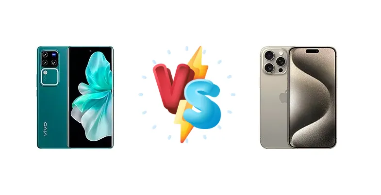 vivo V30 Pro vs Apple iPhone 15 Pro Max