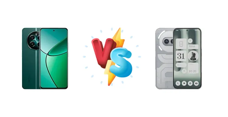 Realme 12+ vs Nothing Phone (2a) Plus