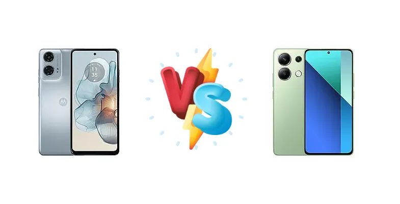 Motorola Moto G24 Power vs Xiaomi Redmi Note 13 4G