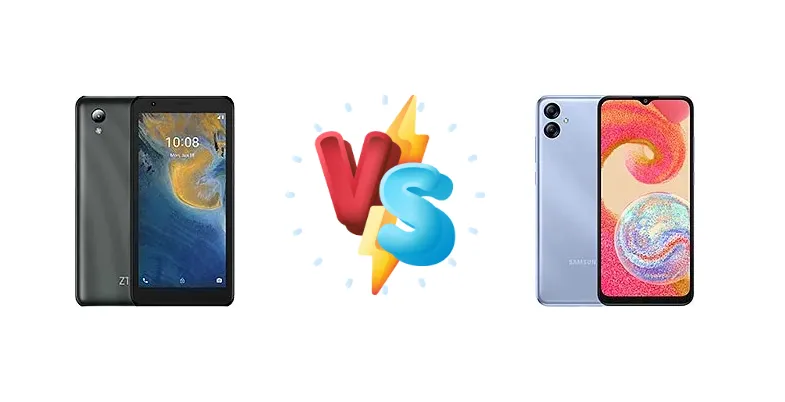 ZTE Blade A31 Lite vs Samsung Galaxy A04e