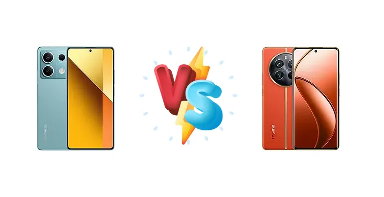 Xiaomi Redmi Note 13 vs Realme 12 Pro+
