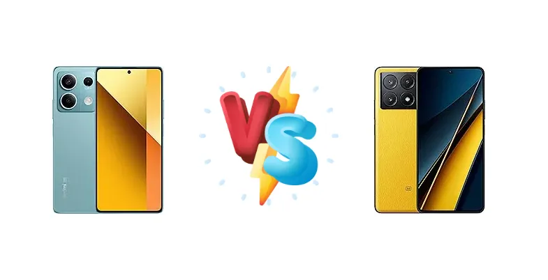 Xiaomi Redmi Note 13 vs Xiaomi Poco X6 Pro