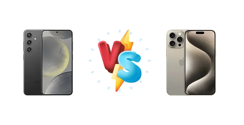 Samsung Galaxy S24 vs Apple iPhone 15 Pro Max