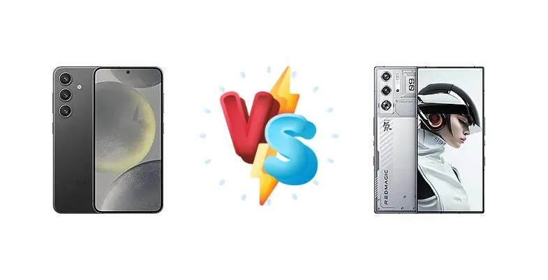 Samsung Galaxy S24 vs ZTE nubia RedMagic 9 Pro+