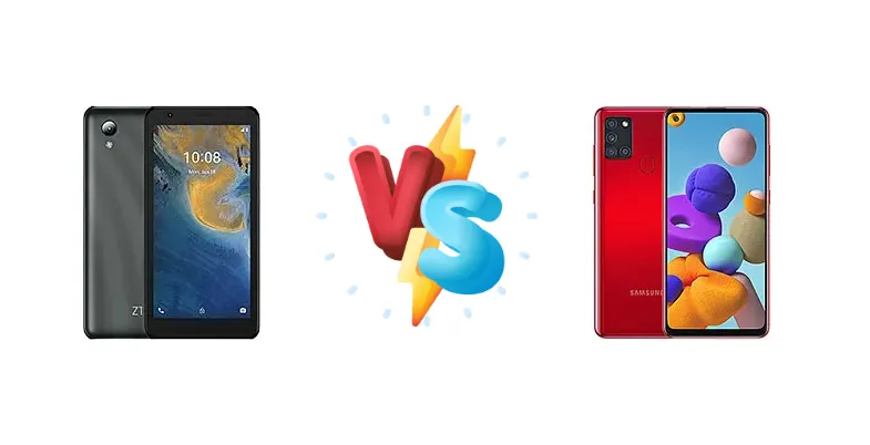 ZTE Blade A31 Lite vs Samsung Galaxy A21s