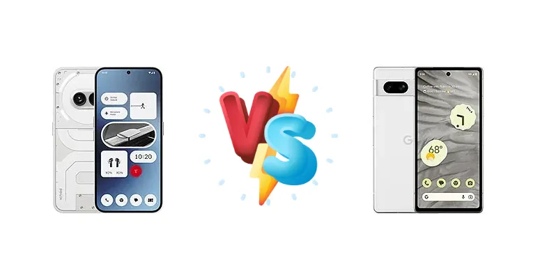 Nothing Phone (2a) vs Google Pixel 7a
