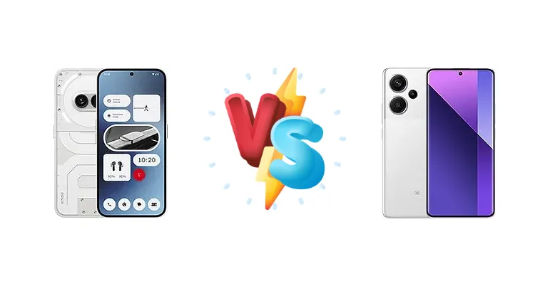 Nothing Phone (2a) vs Xiaomi Redmi Note 13 Pro+