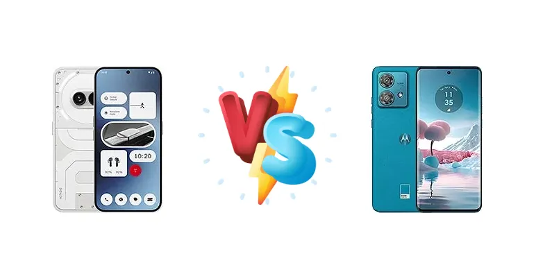 Nothing Phone (2a) vs Motorola Edge 40 Neo