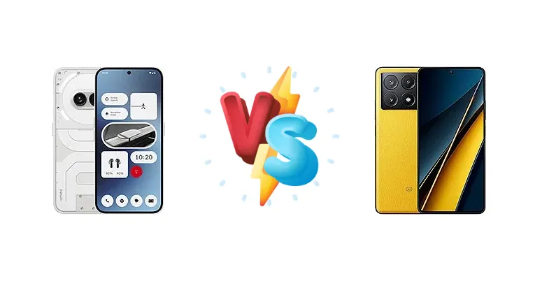 Nothing Phone (2a) vs Xiaomi Poco X6 Pro