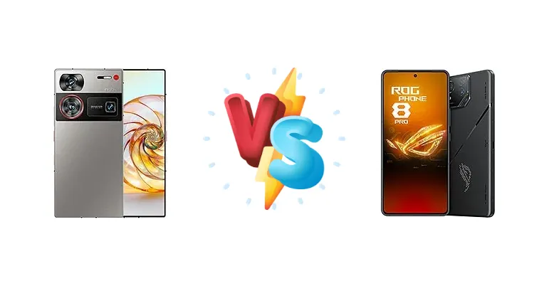 ZTE nubia Z60 Ultra vs Asus ROG Phone 8 Pro