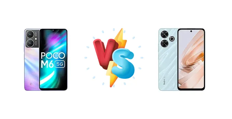 Xiaomi Poco M6 vs Xiaomi Redmi Note 13R