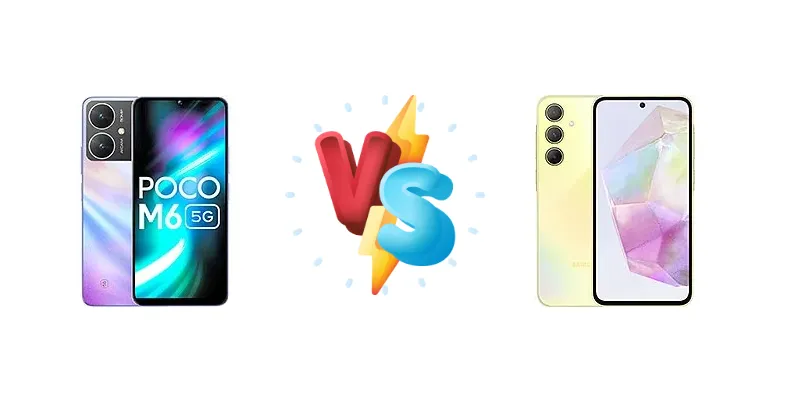 Xiaomi Poco M6 vs Samsung Galaxy A35