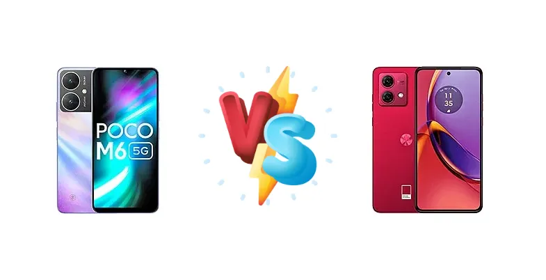 Xiaomi Poco M6 vs Motorola Moto G84