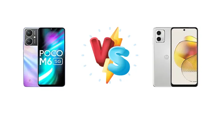 Xiaomi Poco M6 vs Motorola Moto G73