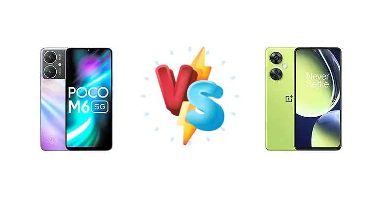 Xiaomi Poco M6 vs OnePlus Nord CE 3 Lite