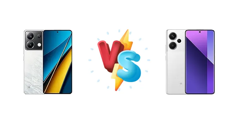 Xiaomi Poco X6 vs Xiaomi Redmi Note 13 Pro+