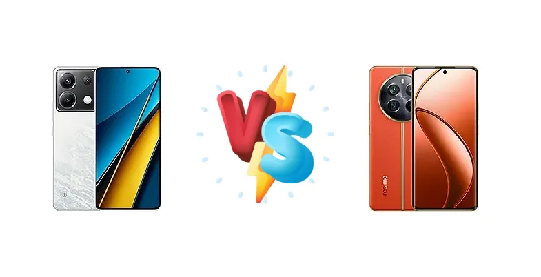 Xiaomi Poco X6 vs Realme 12 Pro+