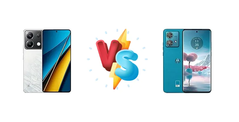 Xiaomi Poco X6 vs Motorola Edge 40 Neo