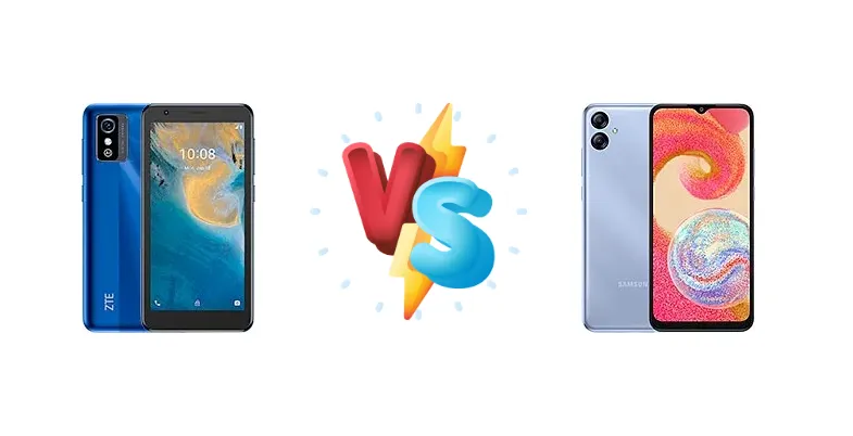 ZTE Blade L9 vs Samsung Galaxy A04e