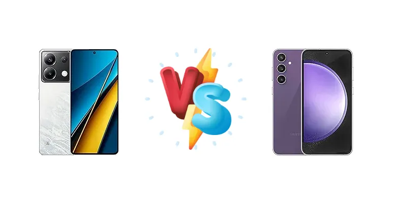 Xiaomi Poco X6 vs Samsung Galaxy S23 FE