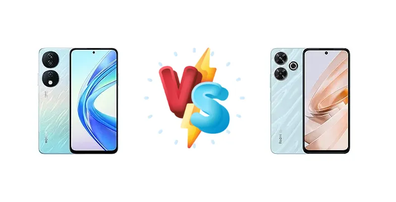 Honor X7b vs Xiaomi Redmi Note 13R