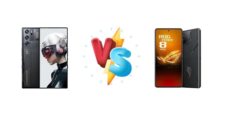 ZTE nubia RedMagic 9 Pro vs Asus ROG Phone 8 Pro
