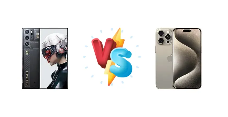 ZTE nubia RedMagic 9 Pro vs Apple iPhone 15 Pro Max