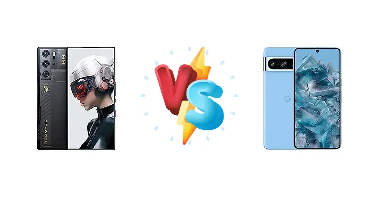 ZTE nubia RedMagic 9 Pro vs Google Pixel 8 Pro
