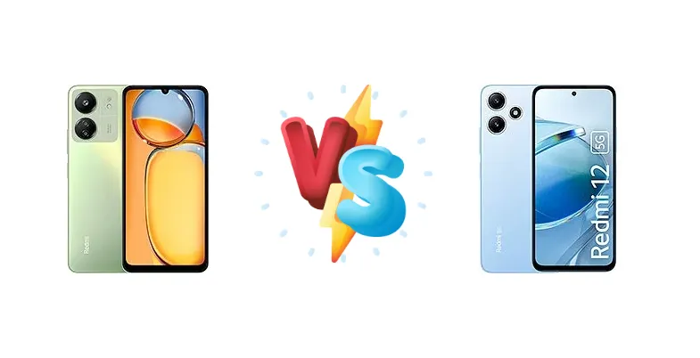 Xiaomi Redmi 13C vs Xiaomi Redmi 12 5G