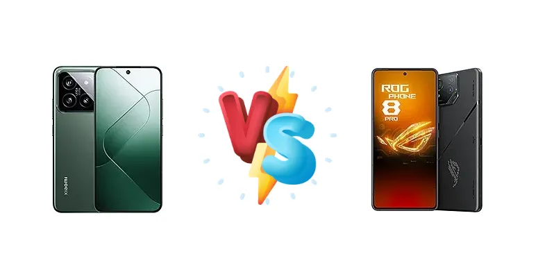 Xiaomi 14 vs Asus ROG Phone 8 Pro