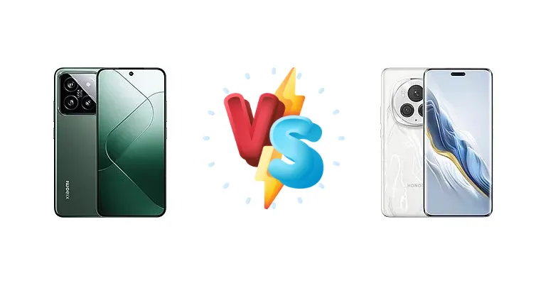 Xiaomi 14 vs Honor Magic6 Pro