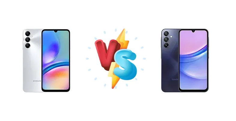 Samsung Galaxy A05s vs Samsung Galaxy A15