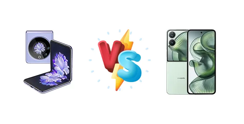 Tecno Phantom V Flip vs Xiaomi Mix Flip 2